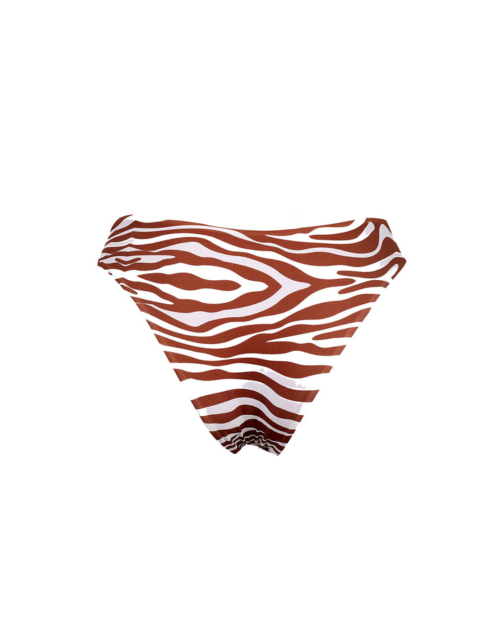 Amal Bottom - Brown Zebra