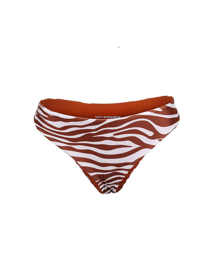 Amal Bottom - Brown Zebra