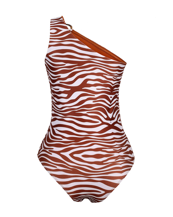 Lamu One Piece - Brown Zebra