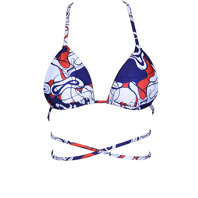 Paje Top - Blue Abstract