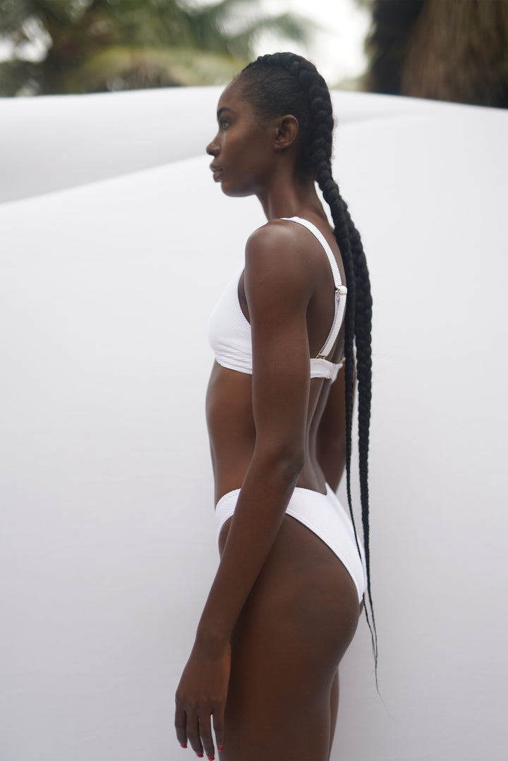 Victoria Bottom - White Rib