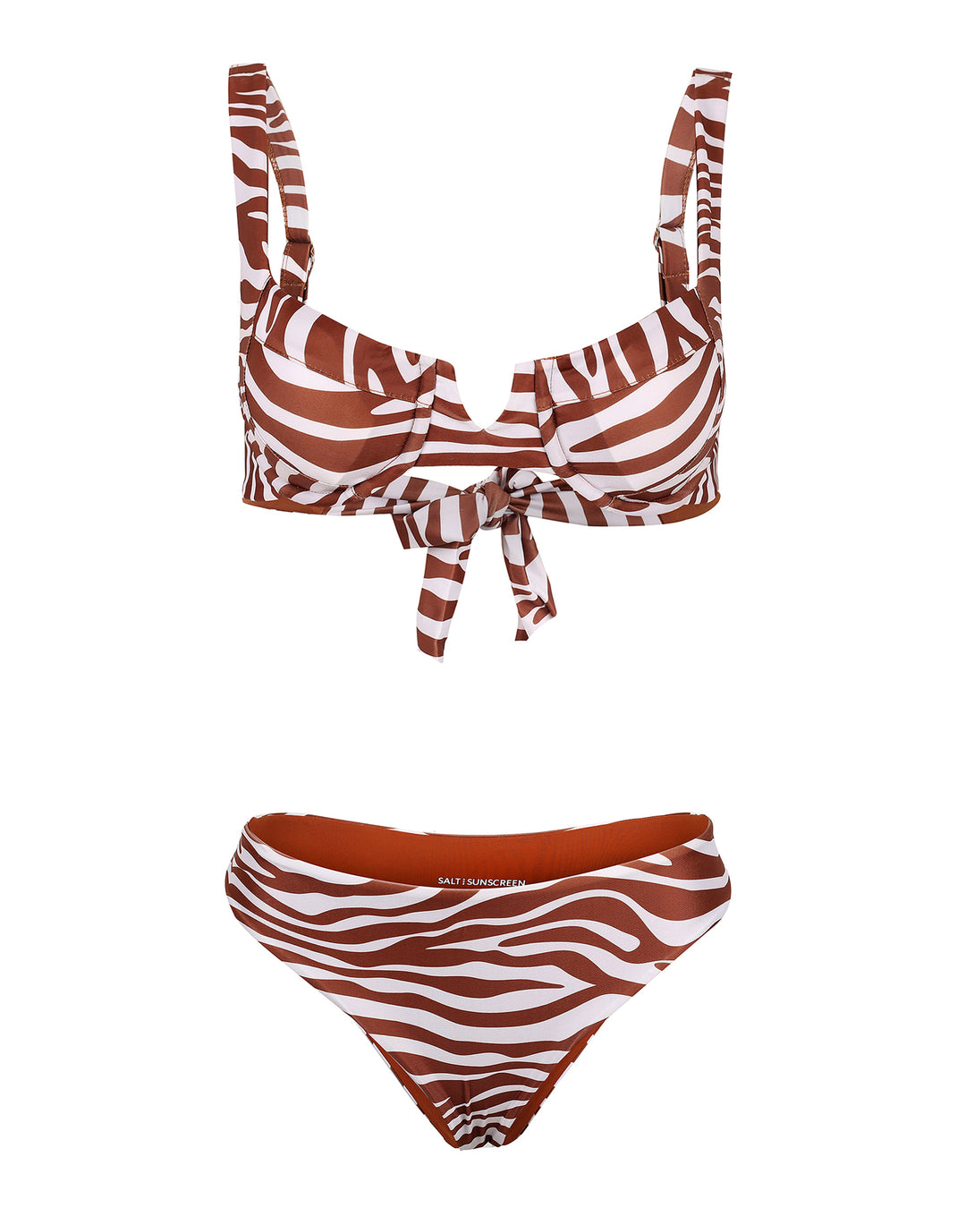 Palma Top- Brown Zebra