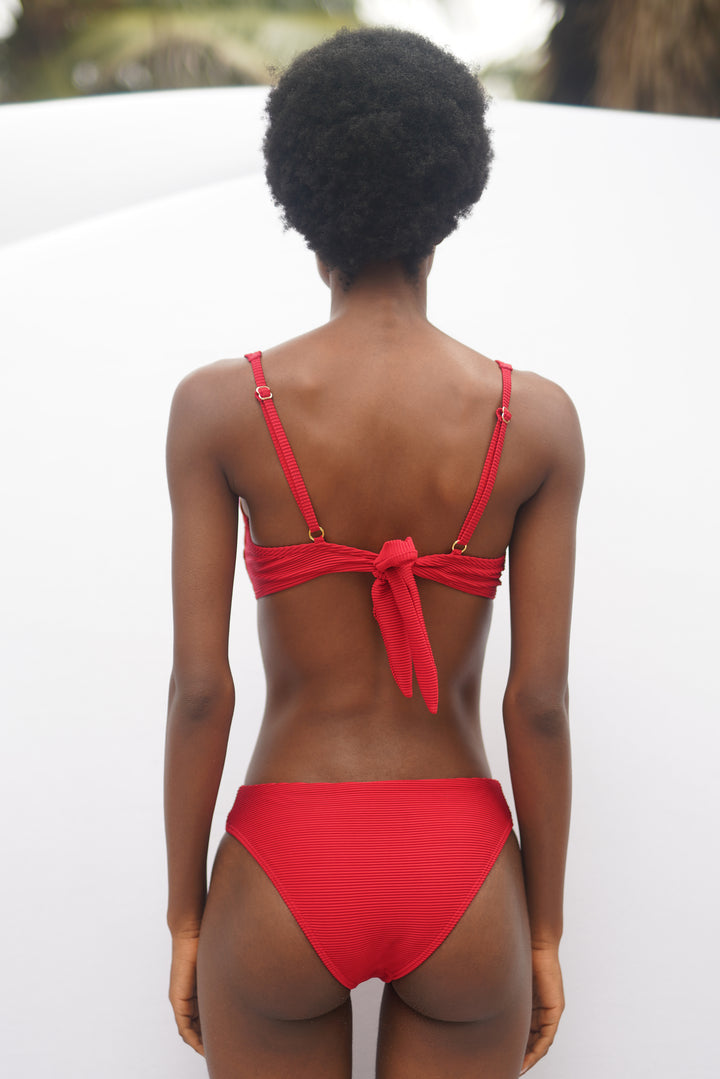 Palawan Balconette – Red Rib