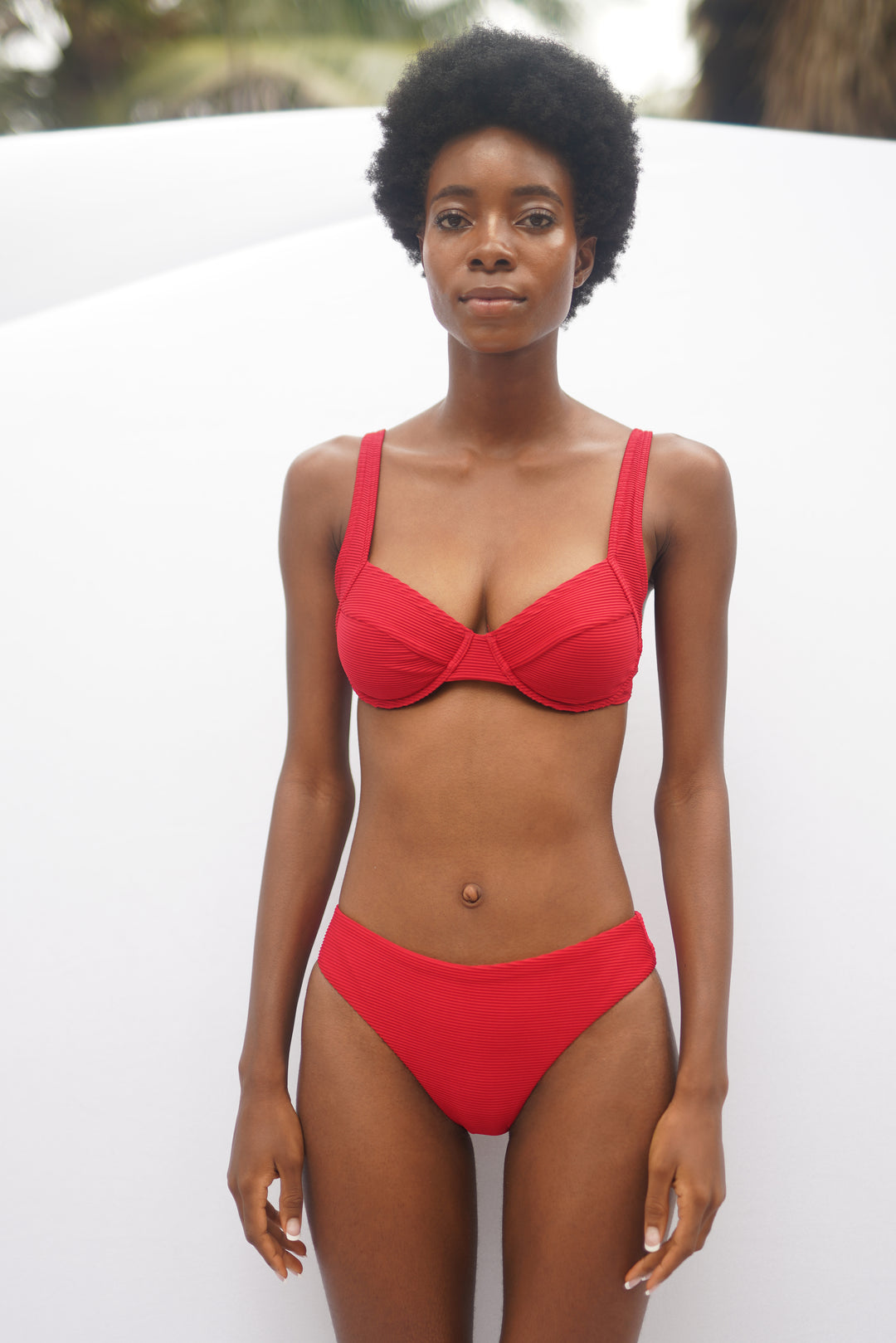 Palawan Balconette – Red Rib
