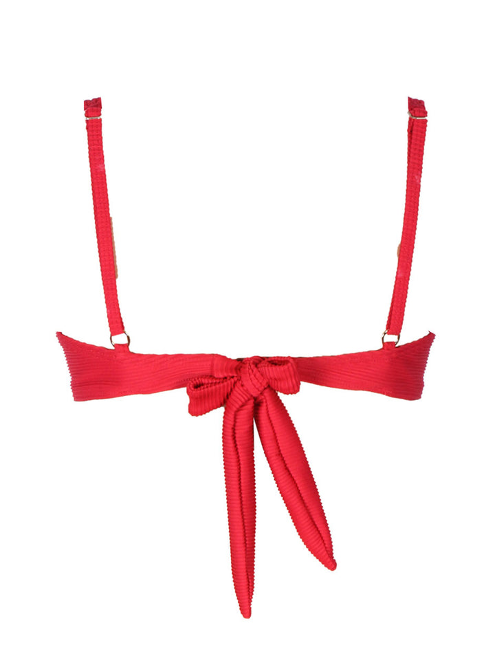 Palawan Balconette – Red Rib