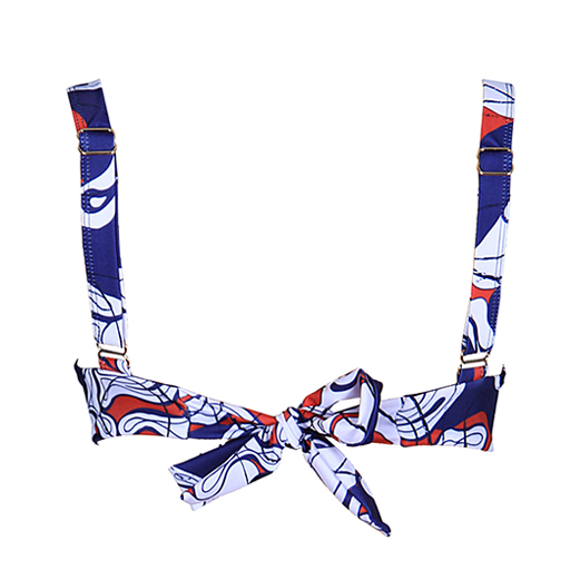 Palma Top – Blue Abstract