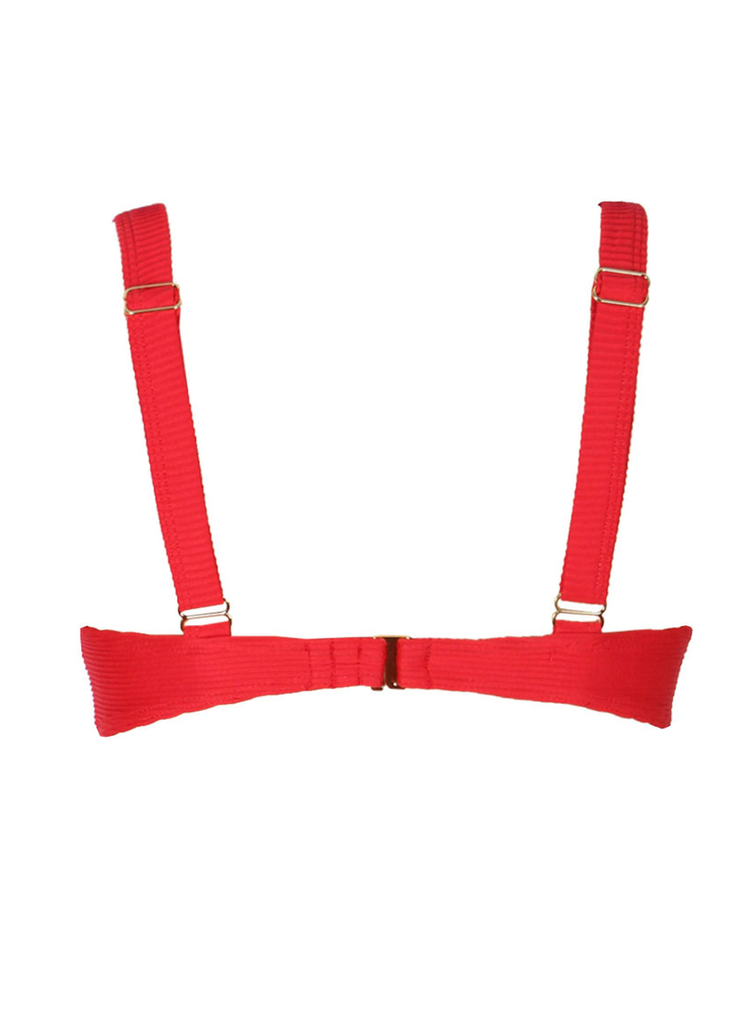 Victoria Top - Red Rib
