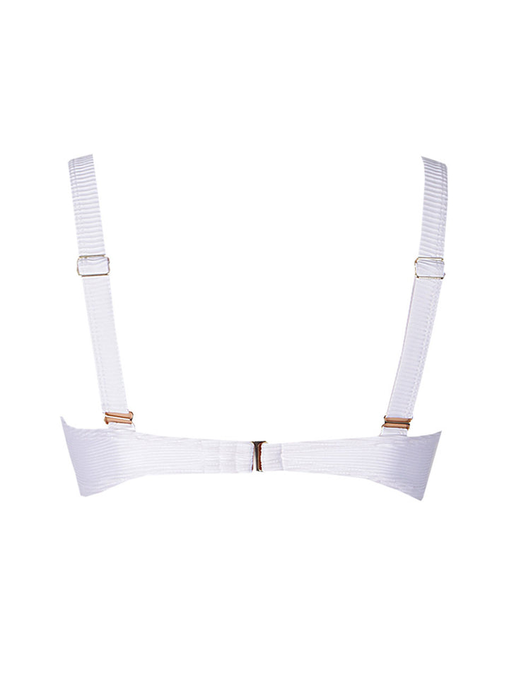 Victoria Top - White Rib